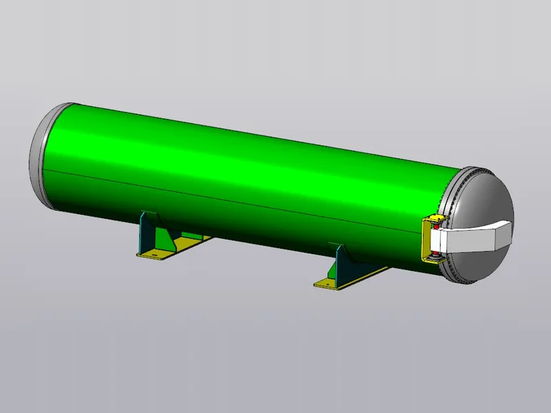 Автоклав — 3D-модель