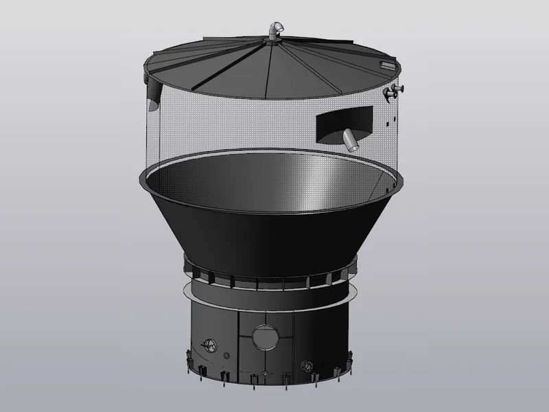 Башня брака 250 м³ — 3D-модель