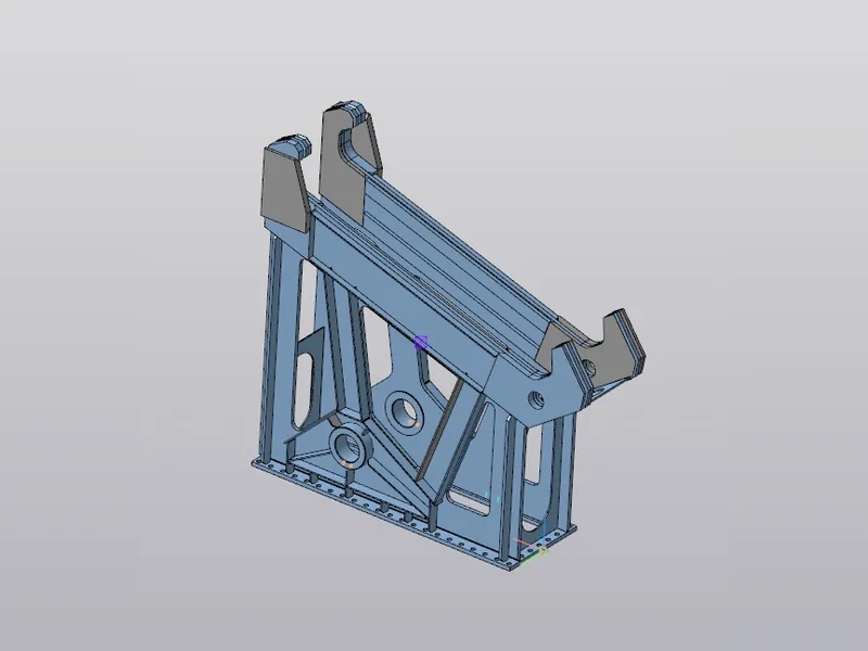 Опорная станина — 3D-модель