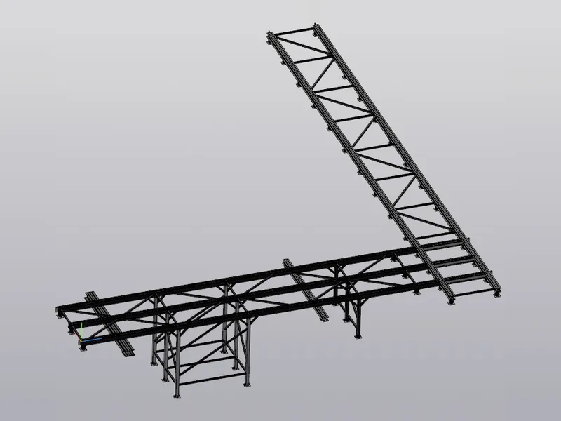 Накатной путь — 3D-модель